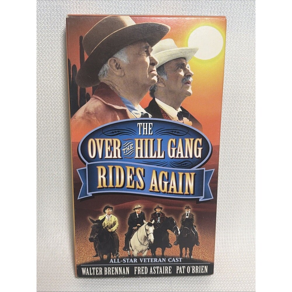 The Over The Hill Gang Rides Again VHS Western Comedy Fred Astaire Walter Brenna